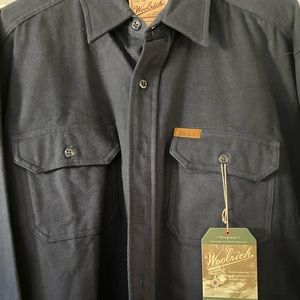 Woolrich mens NWT XL cotton shirt